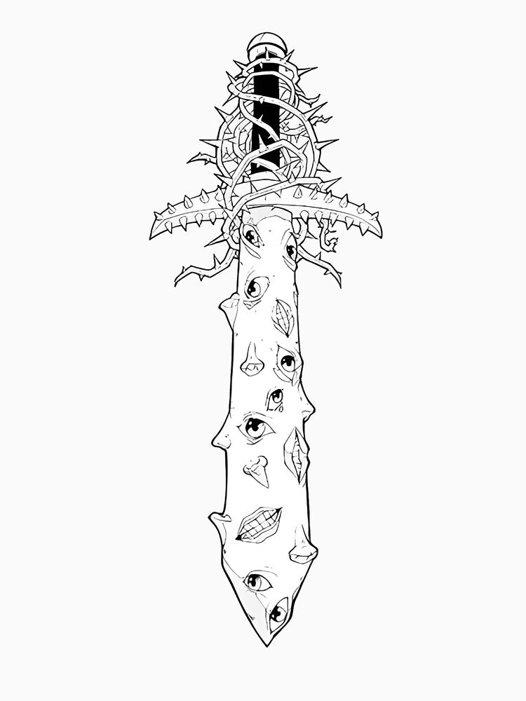 Piercing Zanpakuto of Destruction by SacredRoses-Art