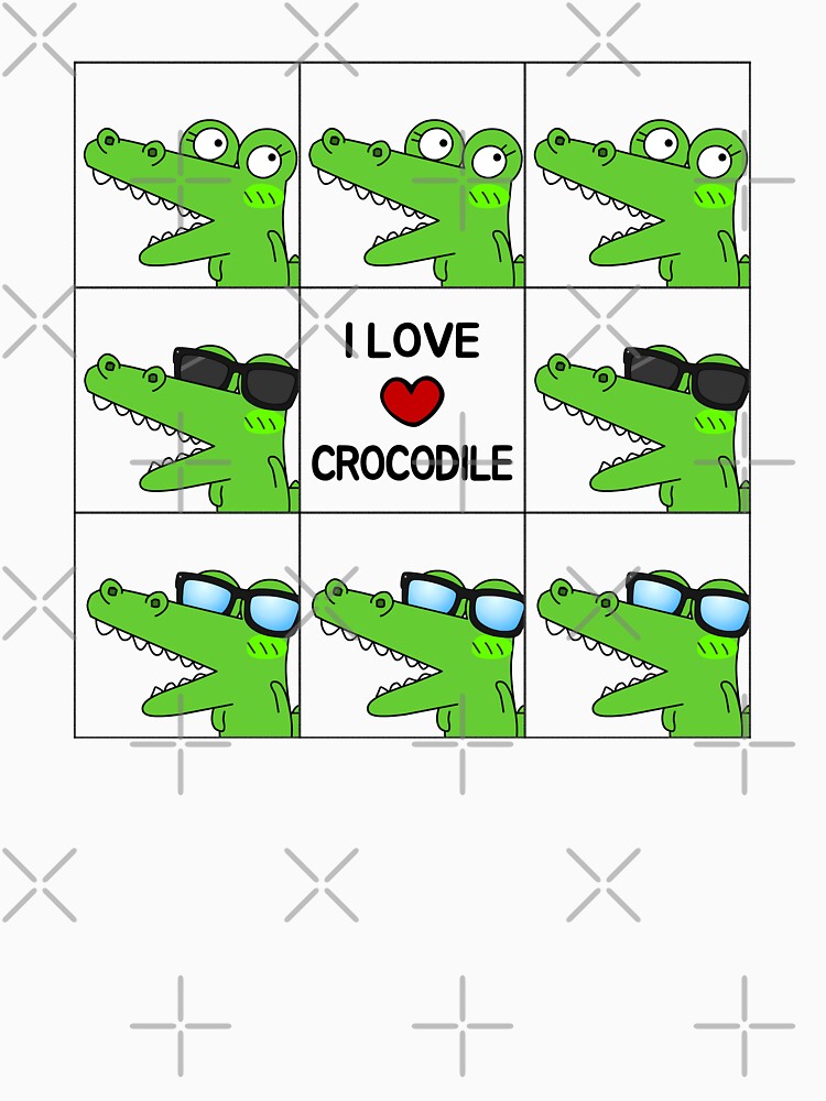 Cute Crocodiles by EzezFolio