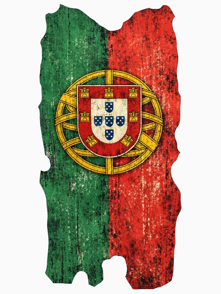 Vintage Portugal Flag Soccer Fan Design by Junior-Design