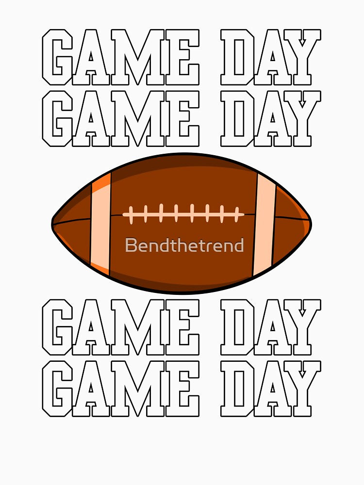 Game Day Football by Bendthetrend