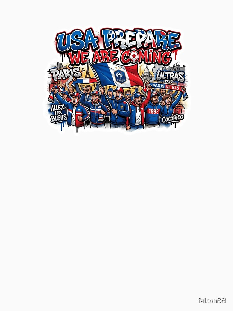 France Soccer Fans 2026 Sticker We Are Coming by Imaginarium of Chaos falcon88