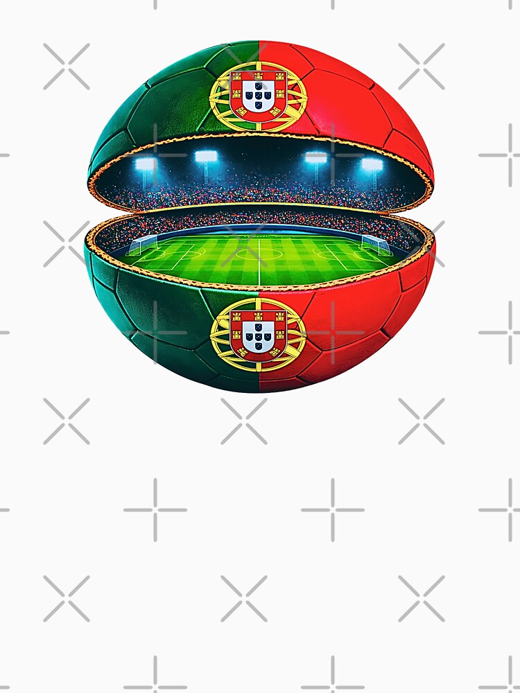 Portugal Football Stadium Ball Design by FunToTheFullest