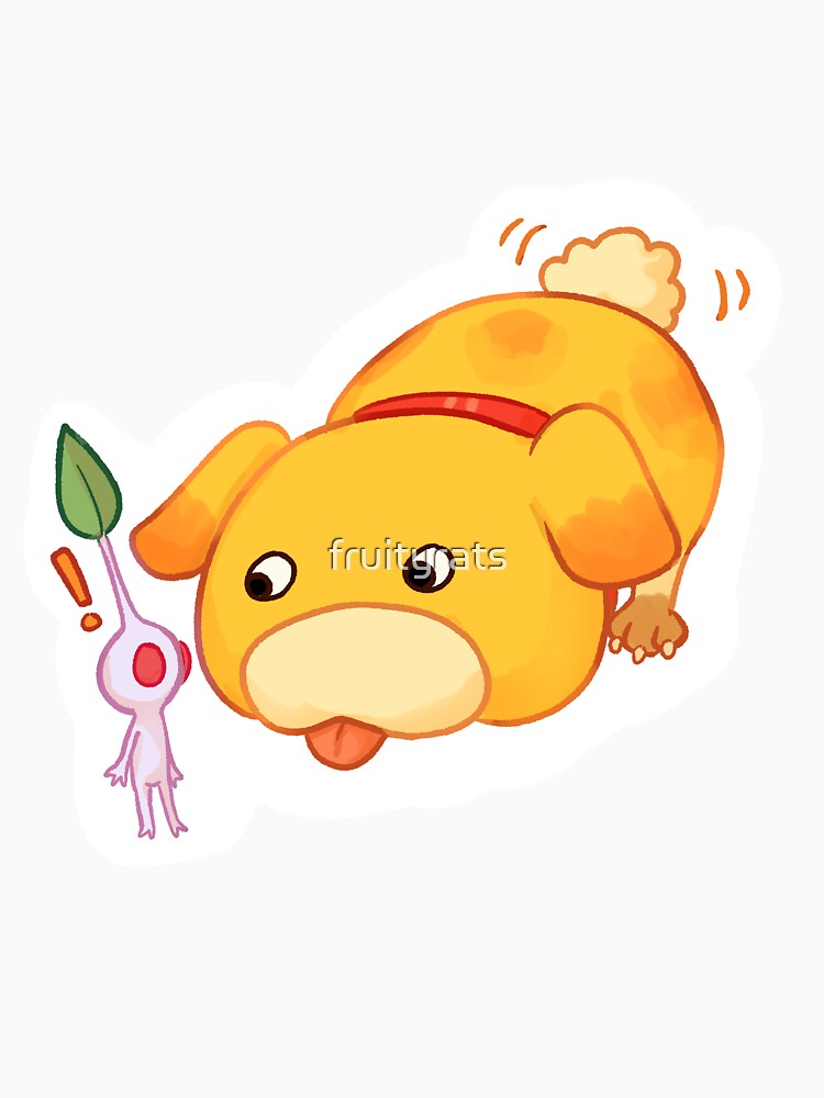 oatchi and pikmin by fruityrats