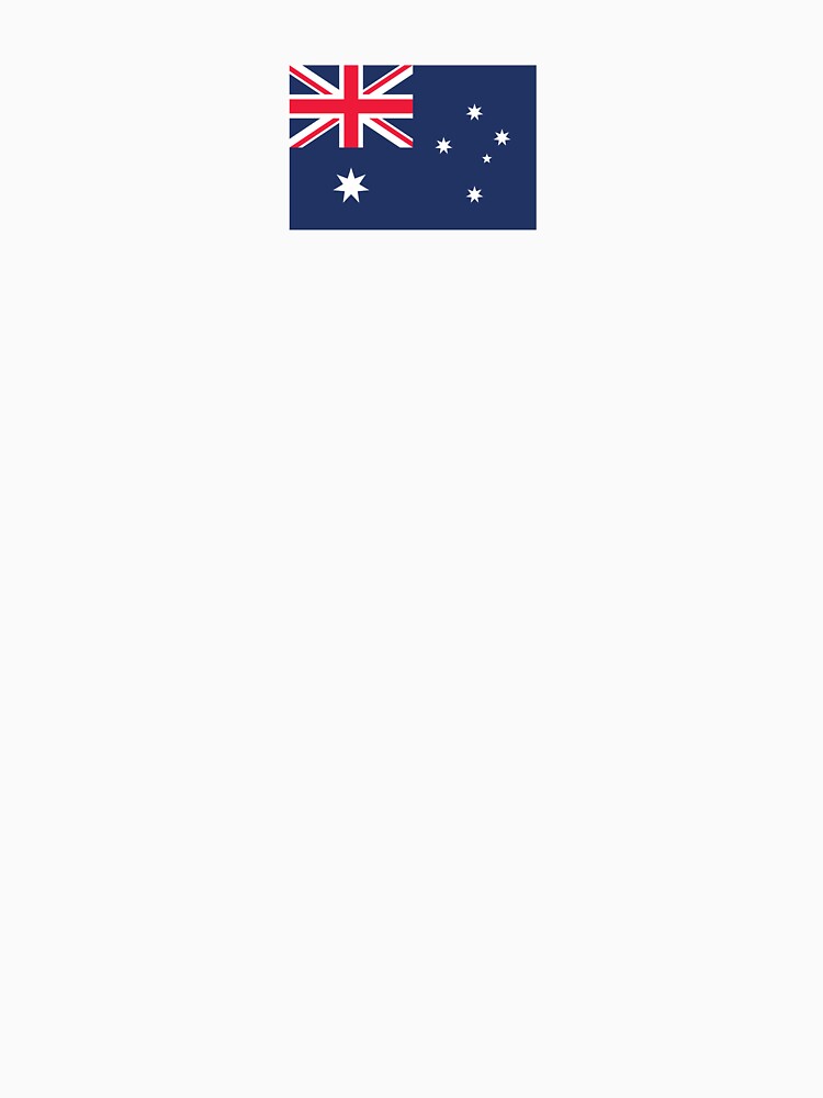Australia Flag (Small on White) by STUDIO-72