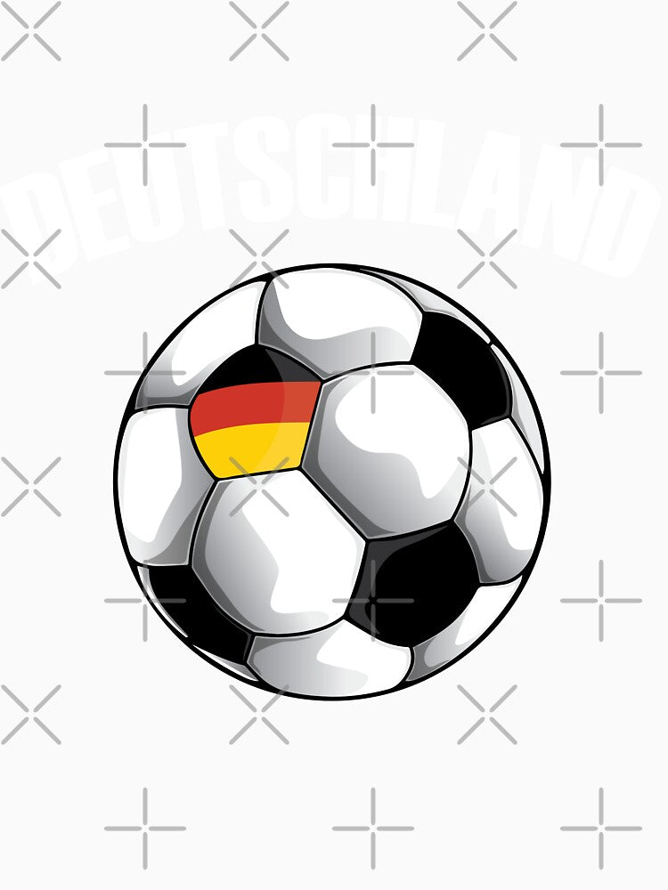 Deutschland Football - German Flag Soccer Ball by TravelScientist
