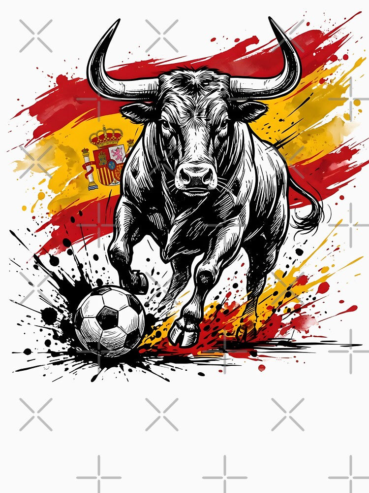 Spain Soccer 2026 Bull Flag Football Fan Patriot - Game Supporter Spanish Team by BeaverFriends