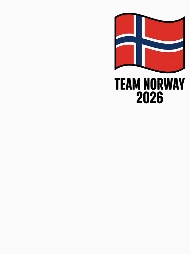 Team Norway 2026  Soccer Fan T-Shirt V11 by DBWStudios