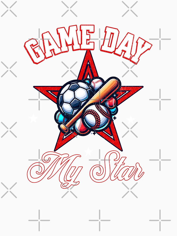 Game Day My Star for Baseball Soccer Moms Mothers Day by Diane Gotti