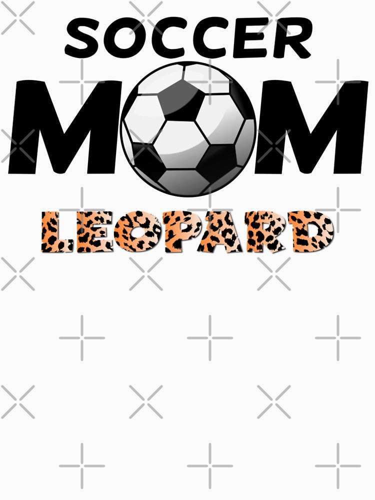 Soccer Mom Leopard Funny Softball Mom Mother's Day 2021 by Gamers Hub