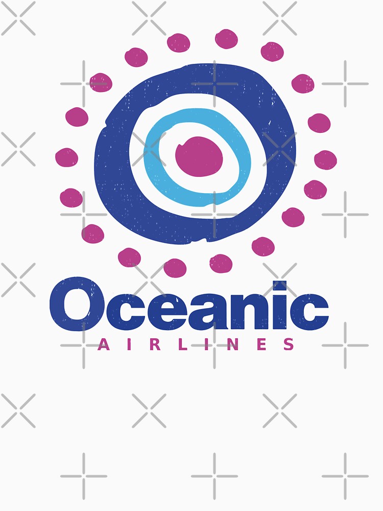 Oceanic Airlines - vintage LOST logo by Primotees