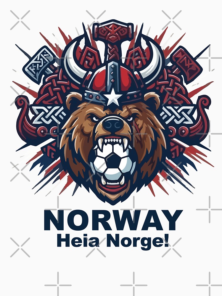 World Cup Norway Football Bear by MarcV88
