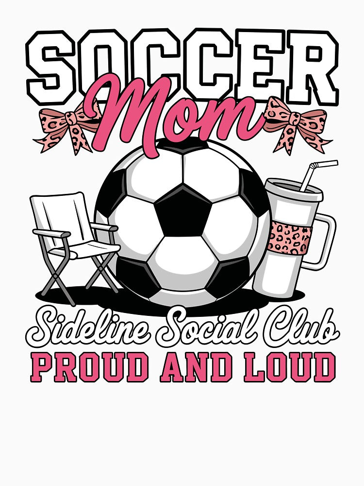 Soccer Mom Sideline Social Club by Betsytiptoe