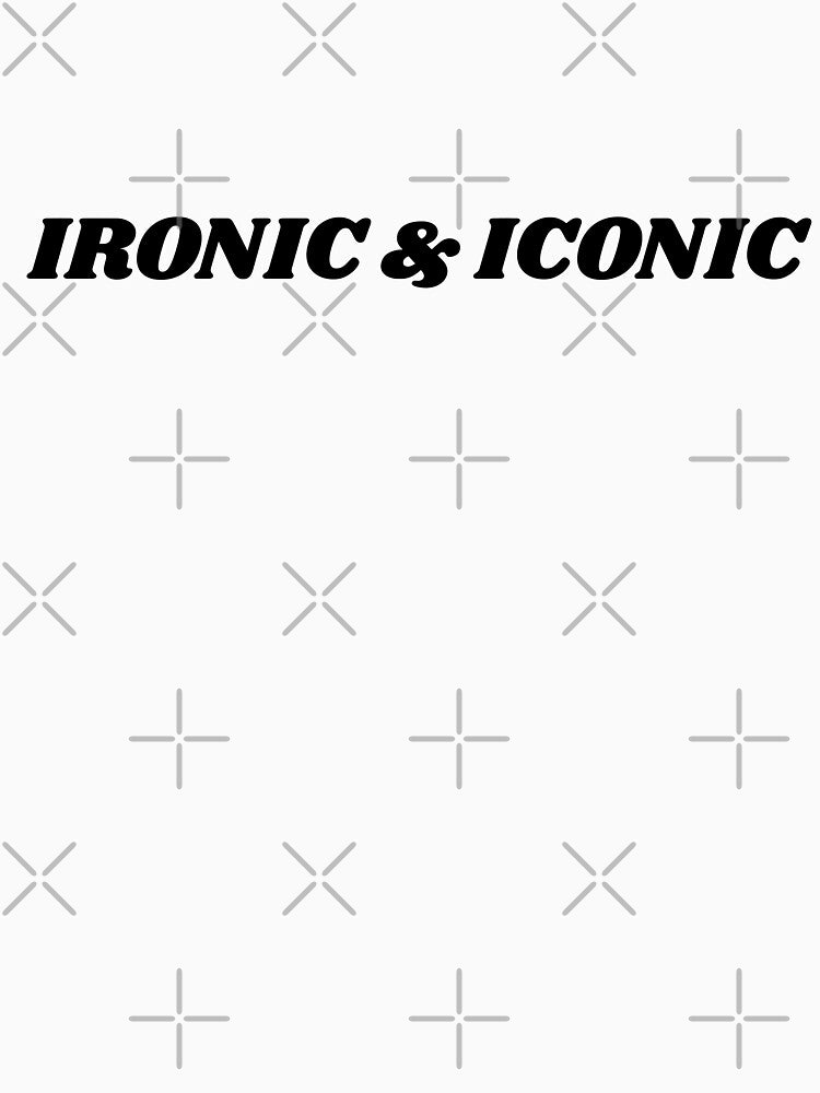 Ironic & Iconic by coffee with ice
