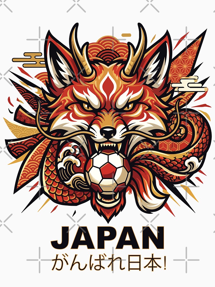 World Cup Japan Football Fox by MarcV88