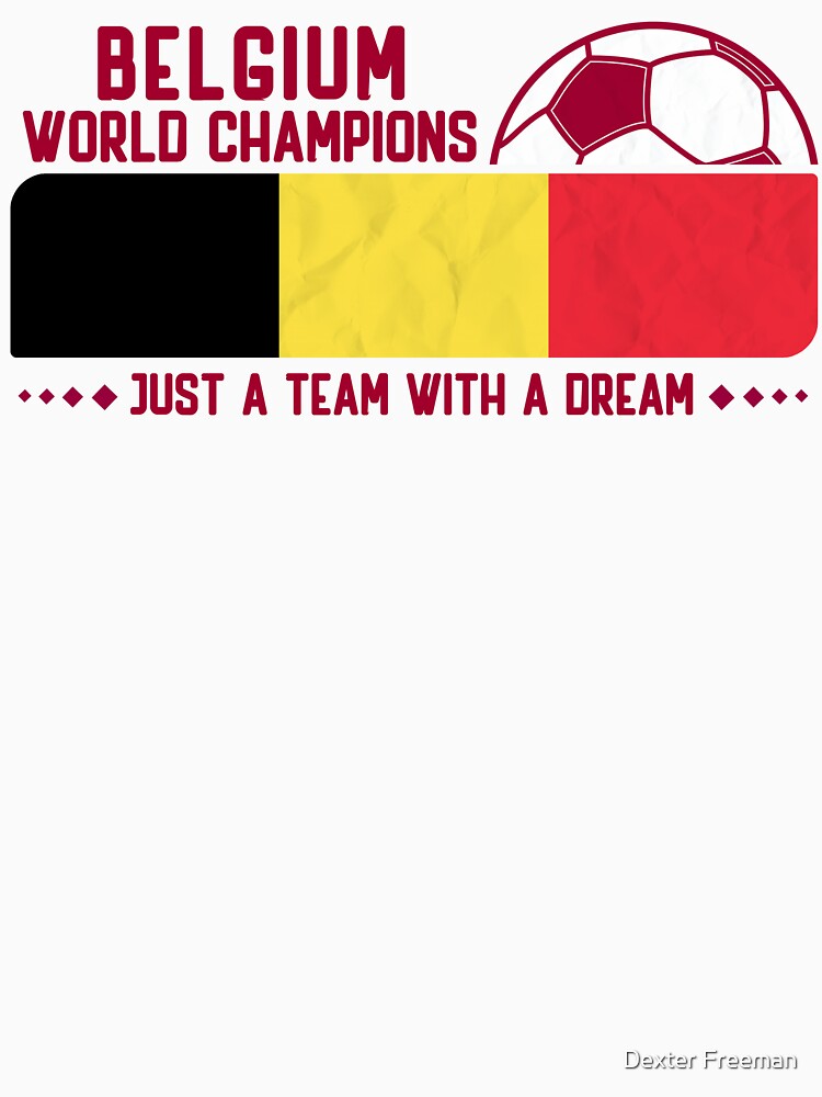Belgium Football Team for Soccer Lovers and Football Fans by Dexter Freeman