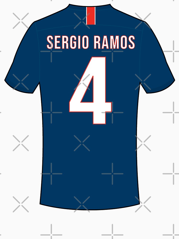 Sergio Ramos football jersey by Justtrendytees