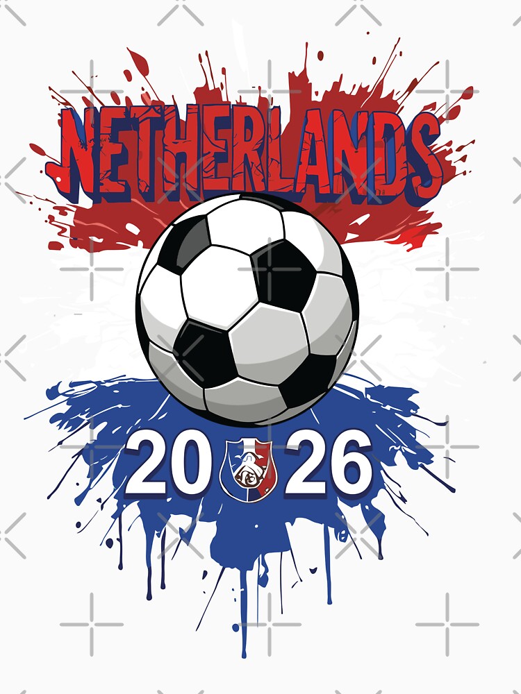 Netherlands 2026 Soccer Lion - Dutch Pride Football Design by Krasnovaovaova
