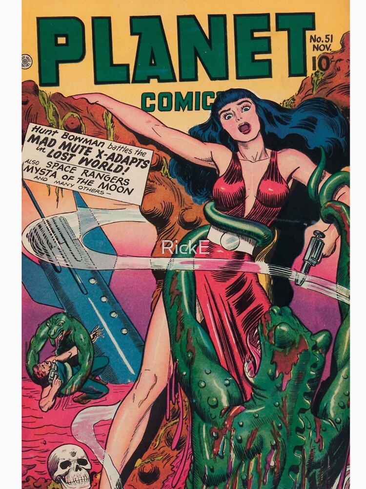 Planet Comics - Vintage Comics - Vintage Art by RickE