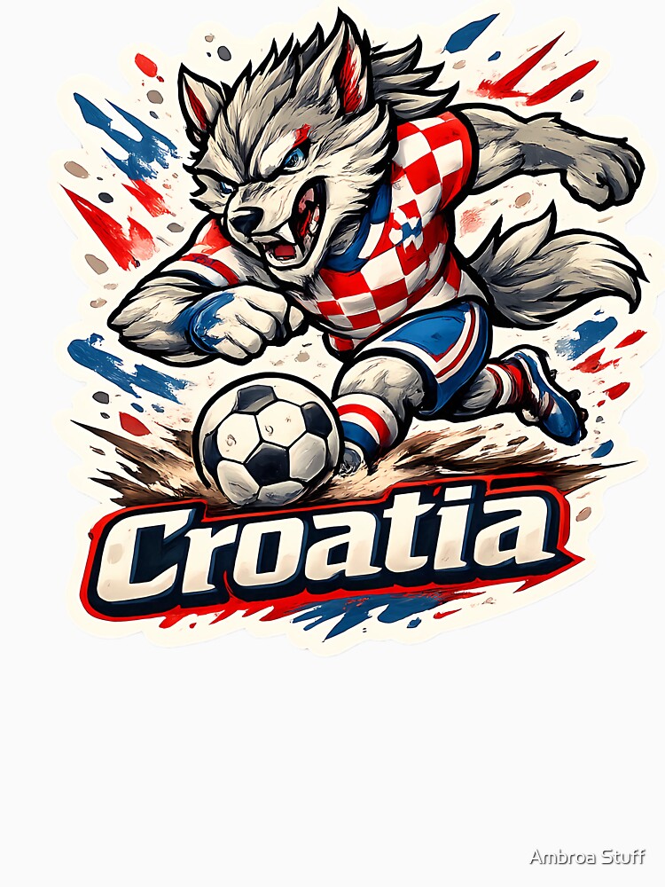 Croatian Football Fan Art by Ambroa Stuff