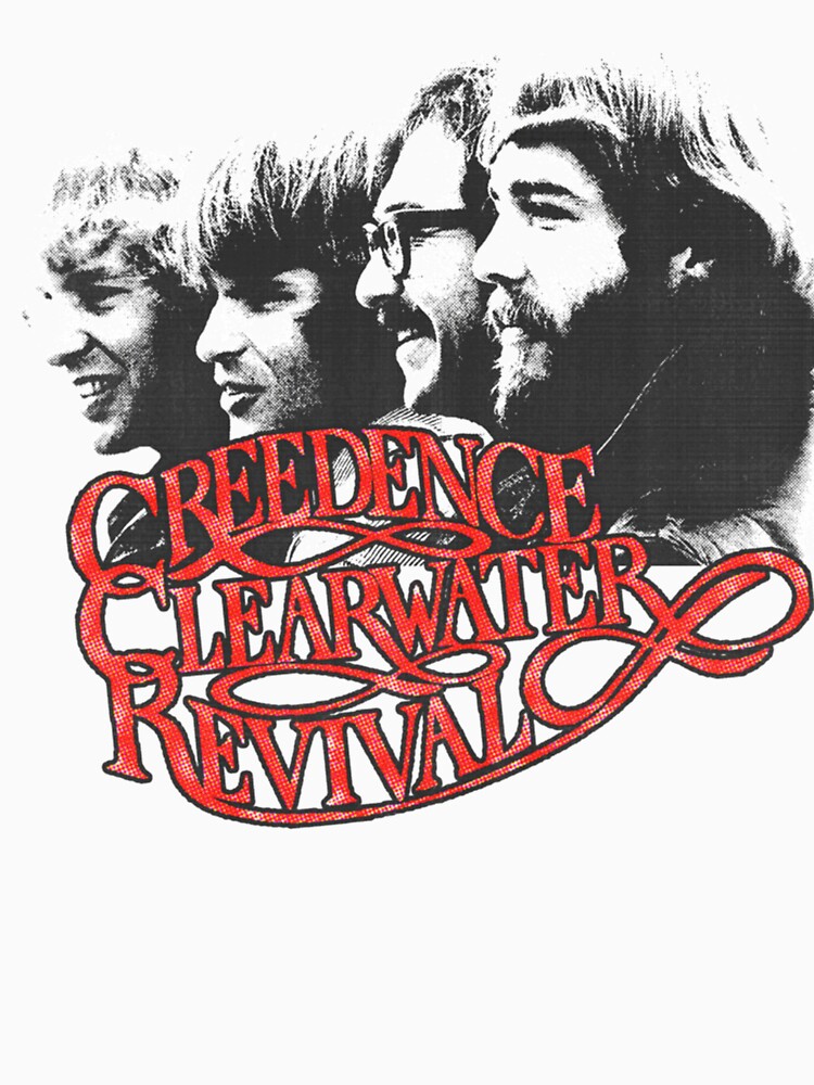creedence clearwater revival ccr pro retro vintage looking rock by keithmoorejk