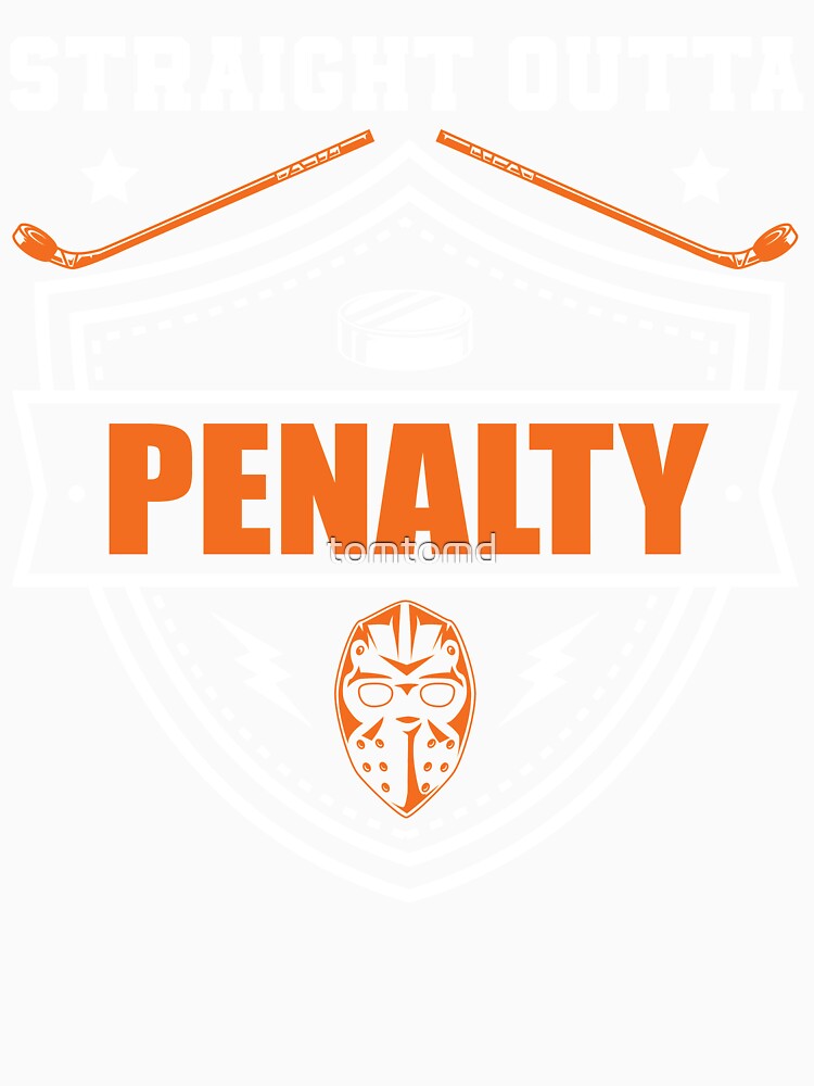 Funny Ice Hockey Player Straight Outta Penalty Gift by tomtomd