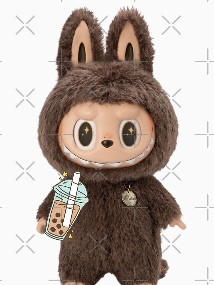 LABUBU BOBA MILKTEA by dearbedelia