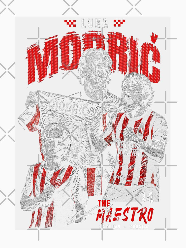 Luka Modrić – The Maestro | AC Milan Dark Art Edition by RB1899