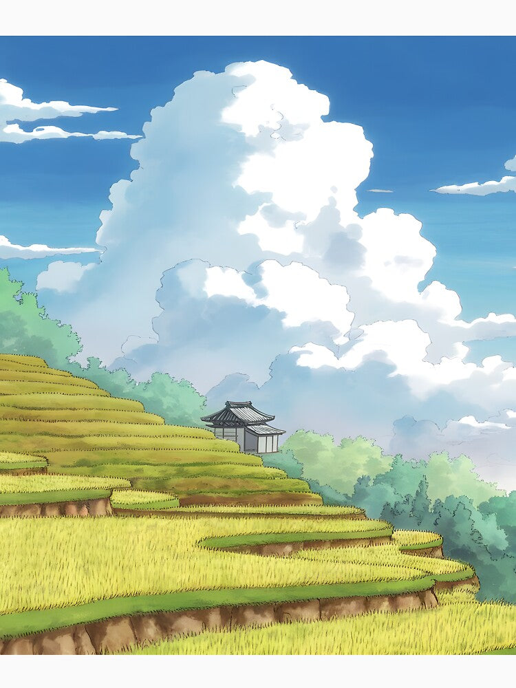 Landscape Studio Ghibli Style by Uglyandcute