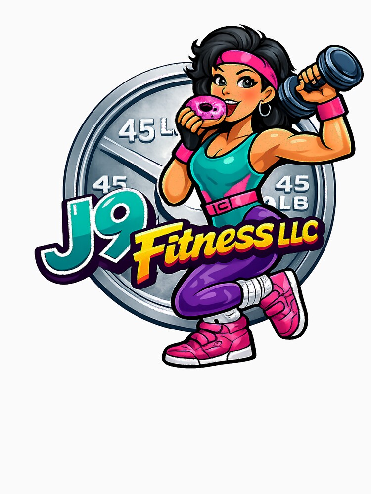 Donut eating 80’s fitt chick by jintini8513