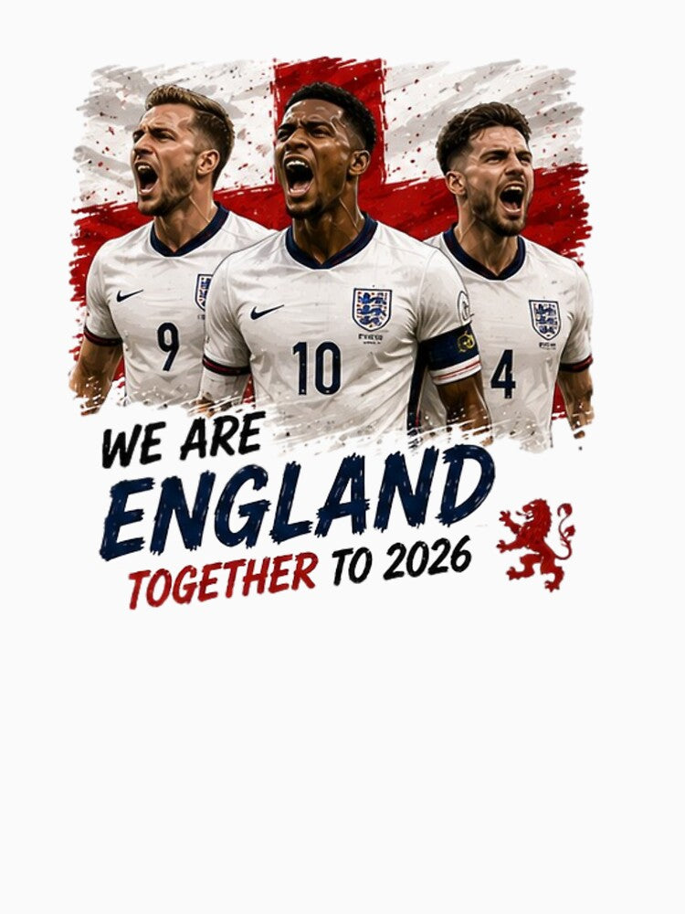 England Together to 2026 Football Fan by Pixanova