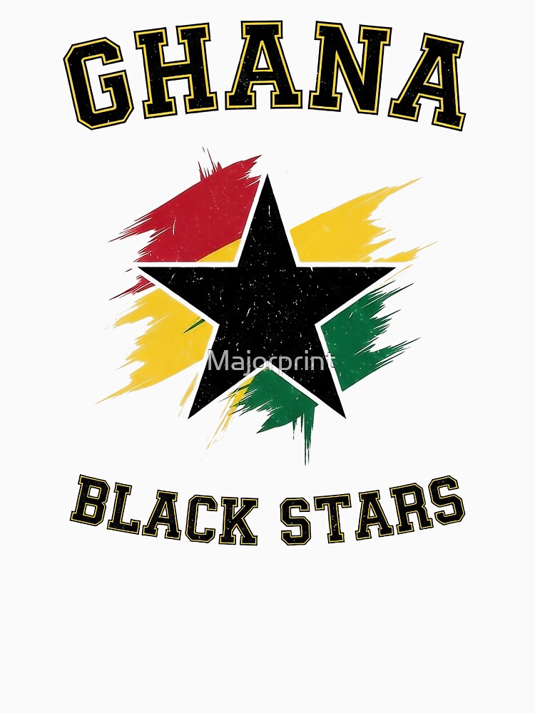 Ghana Soccer Black Star by Majorprint