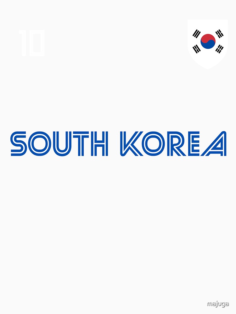 South Korea Soccer Team South korean Flag football fan by majuga