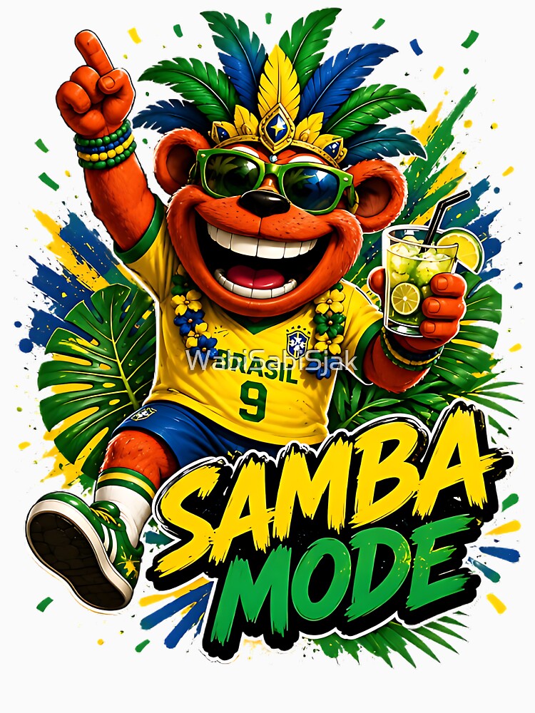 Samba Mode Brazil World Cup Fans by WabiSabiSjak
