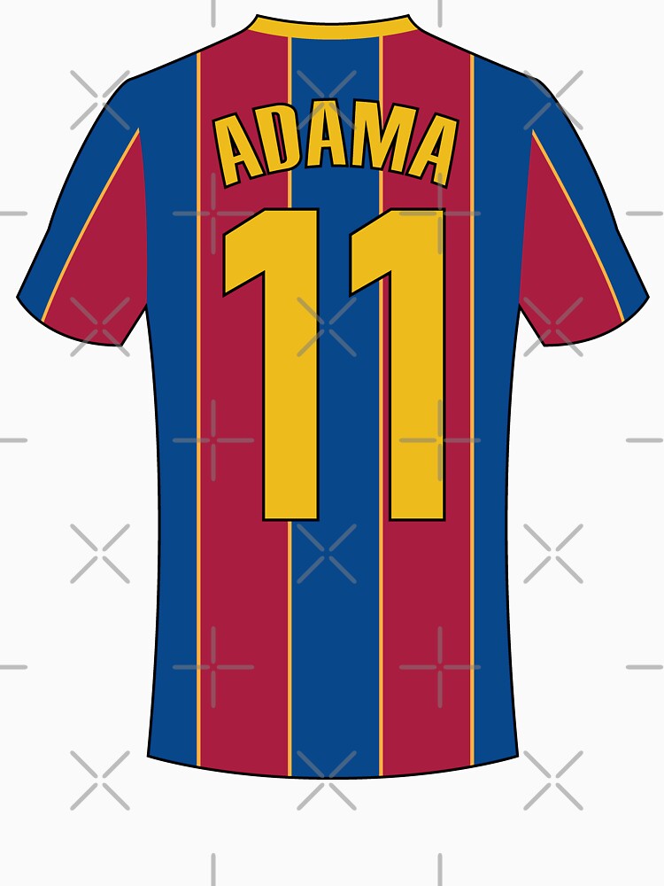 Adama Traore barcelona football jersey number 11 by Justtrendytees
