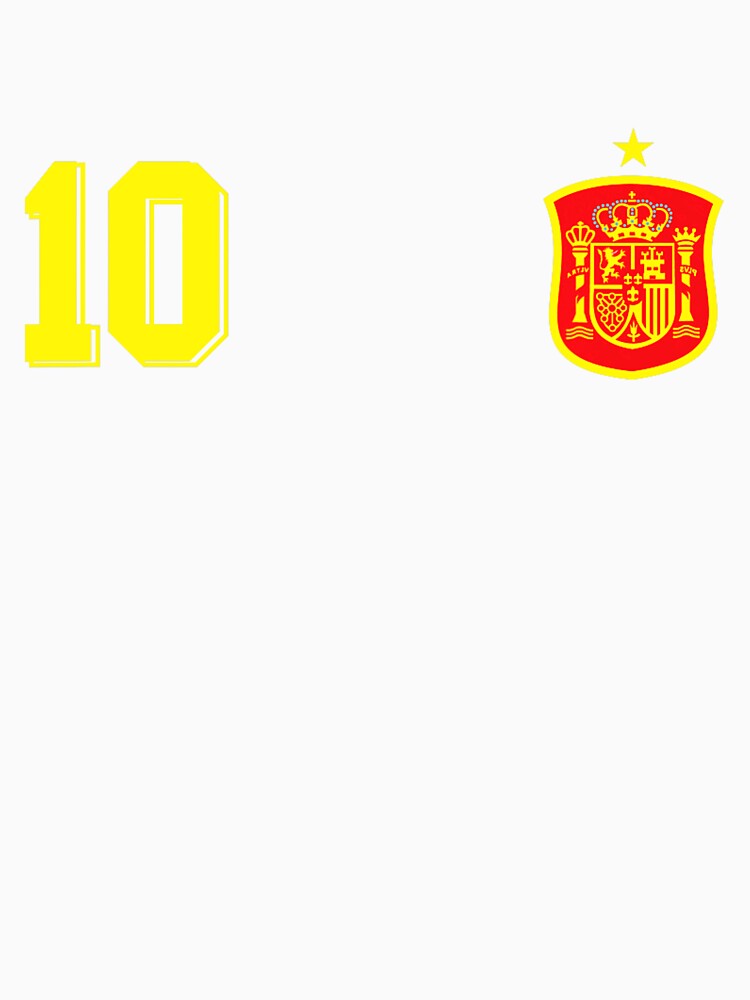 10 Spain Retro Soccer Inspired For Football Lovers, Gift For Football Fan by thirumalaisam