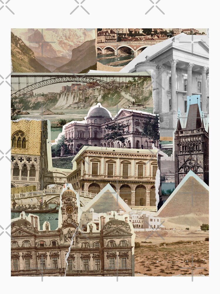 Traveling the world Collage by Elenor's
