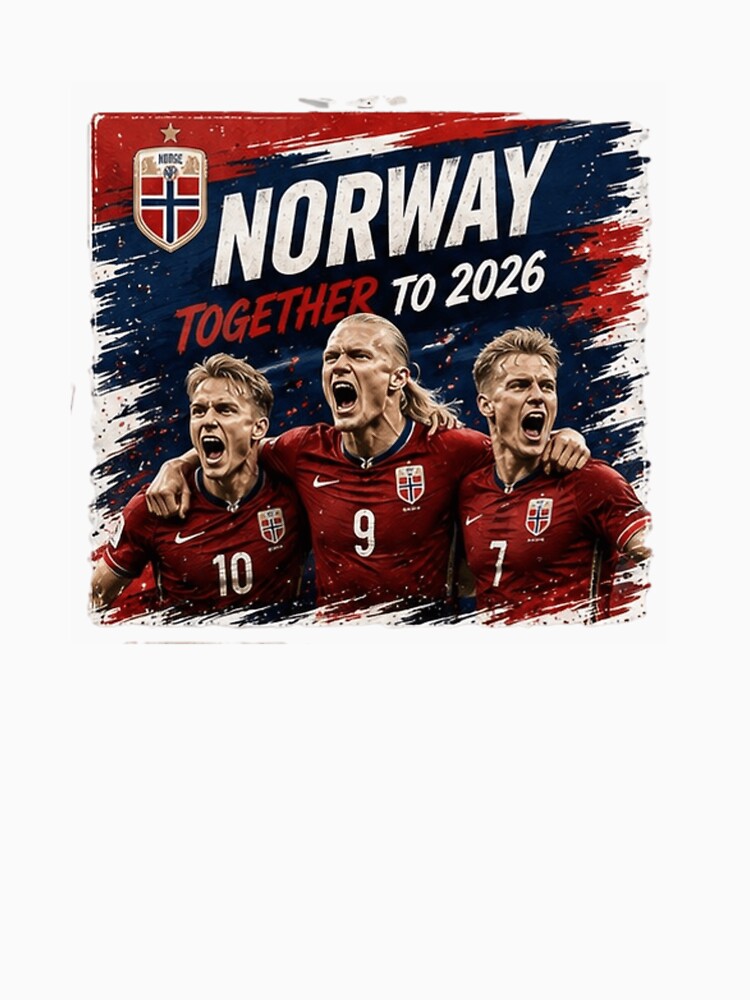 Norway Road to World Cup 2026 by Pixanova