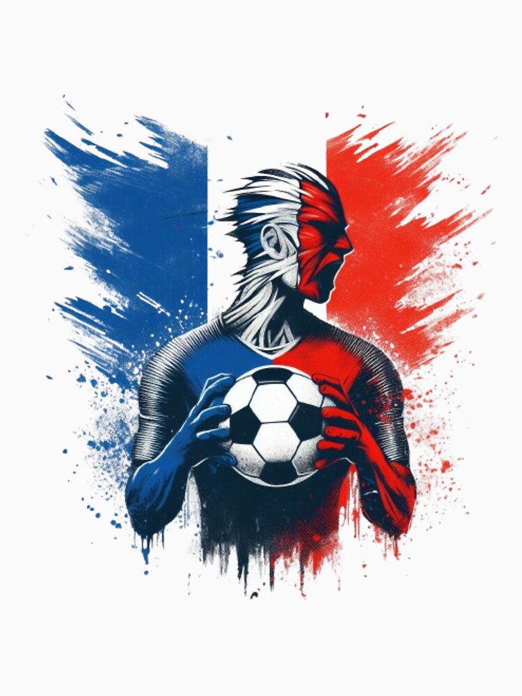 French Football Fan by HeadTurningArt
