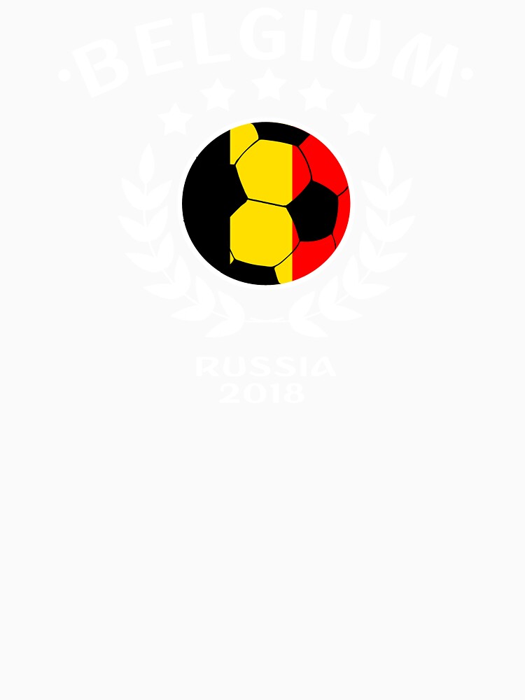 Belgium Belgian Soccer Team 2018 T Shirt Football fan by edinson753