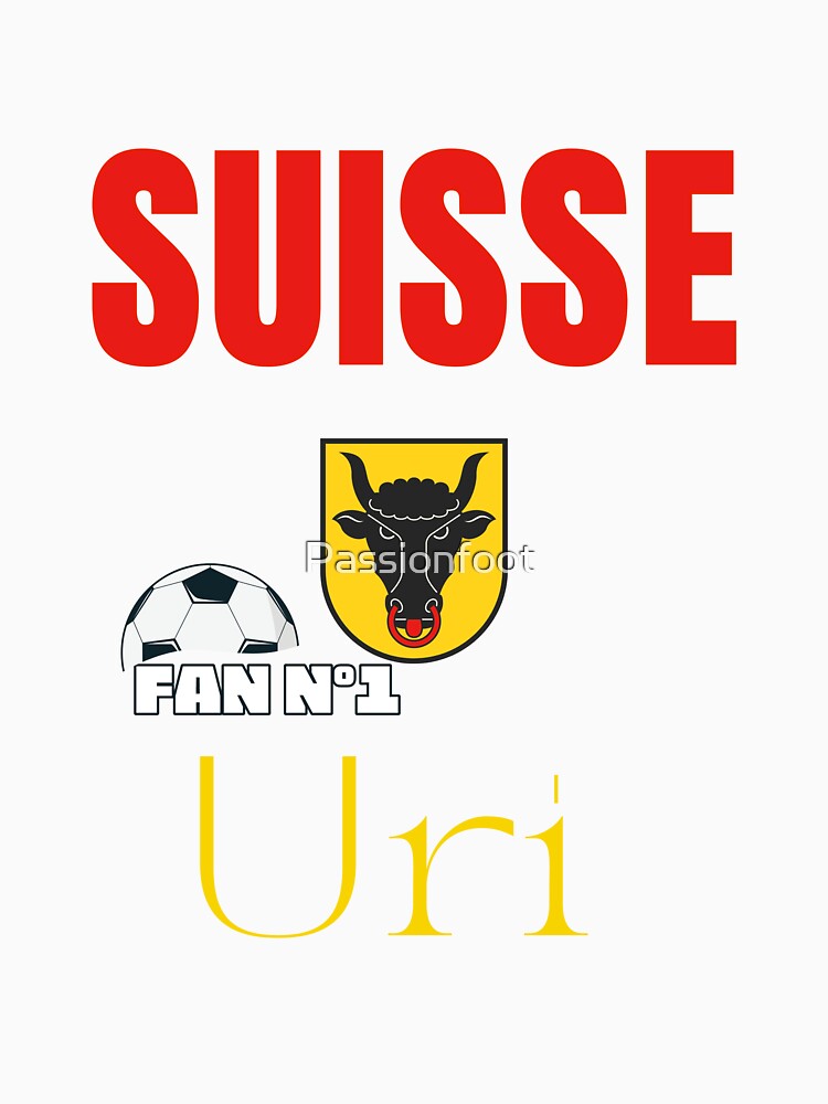 Uri fan Switzerland football-passion football by Passionfoot