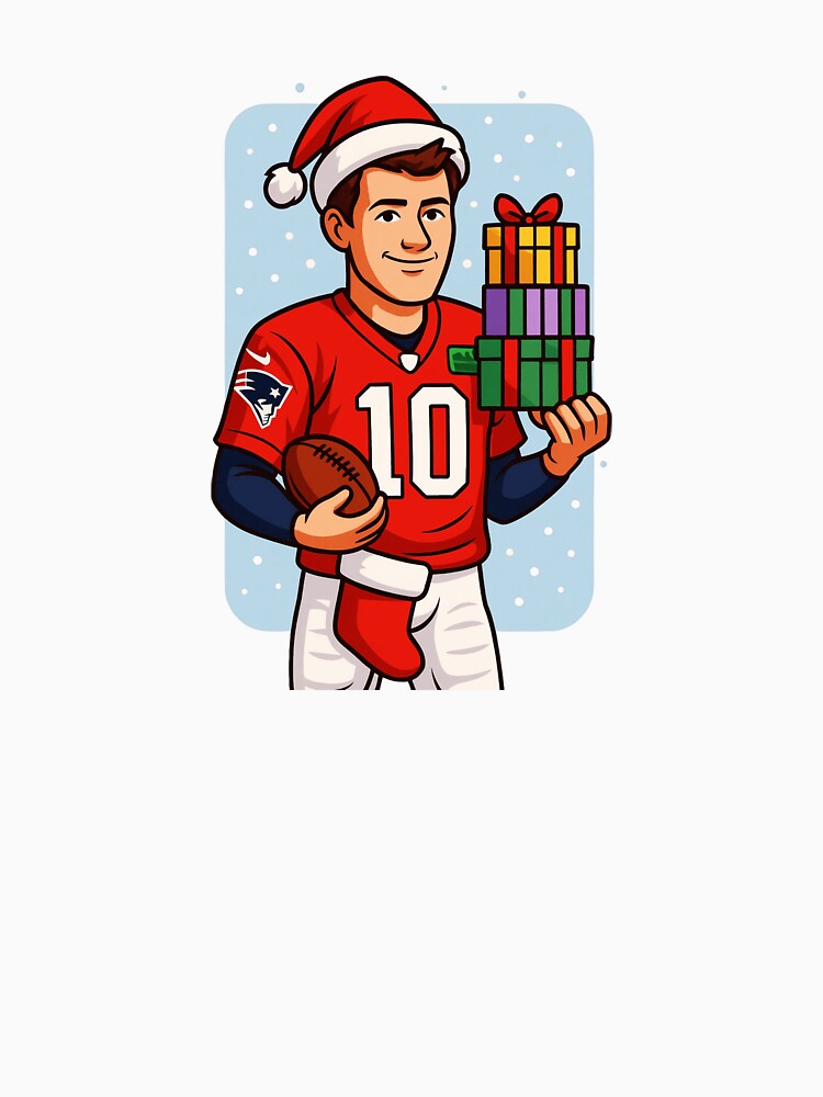 Drake Maye New England Christmas by DevinBooker18x