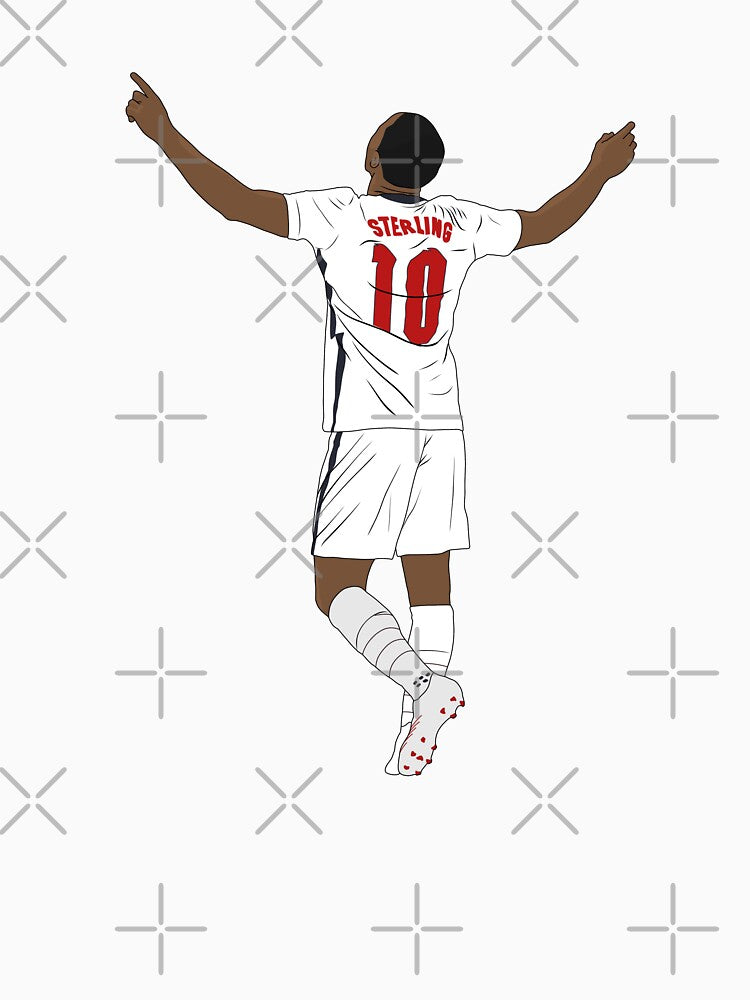 Raheem Sterling England Goal Celebration by Hevding