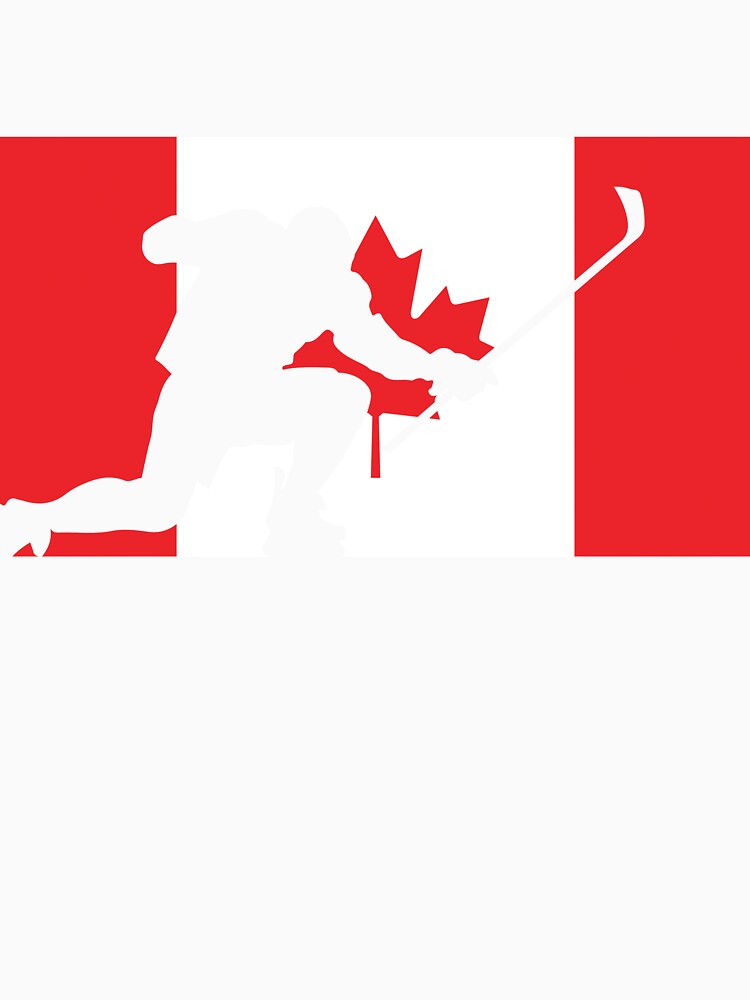 Hockey Canada Silhouette Celebration by CanvasTee