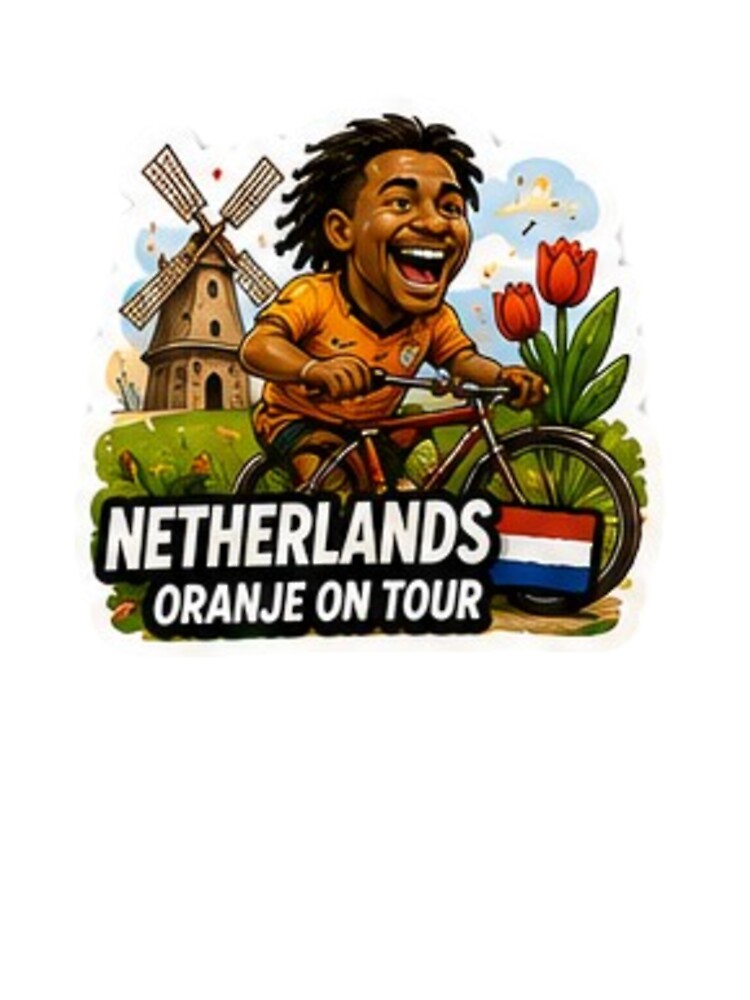 Funny Netherlands Soccer Supporter Sticker by Pixanova