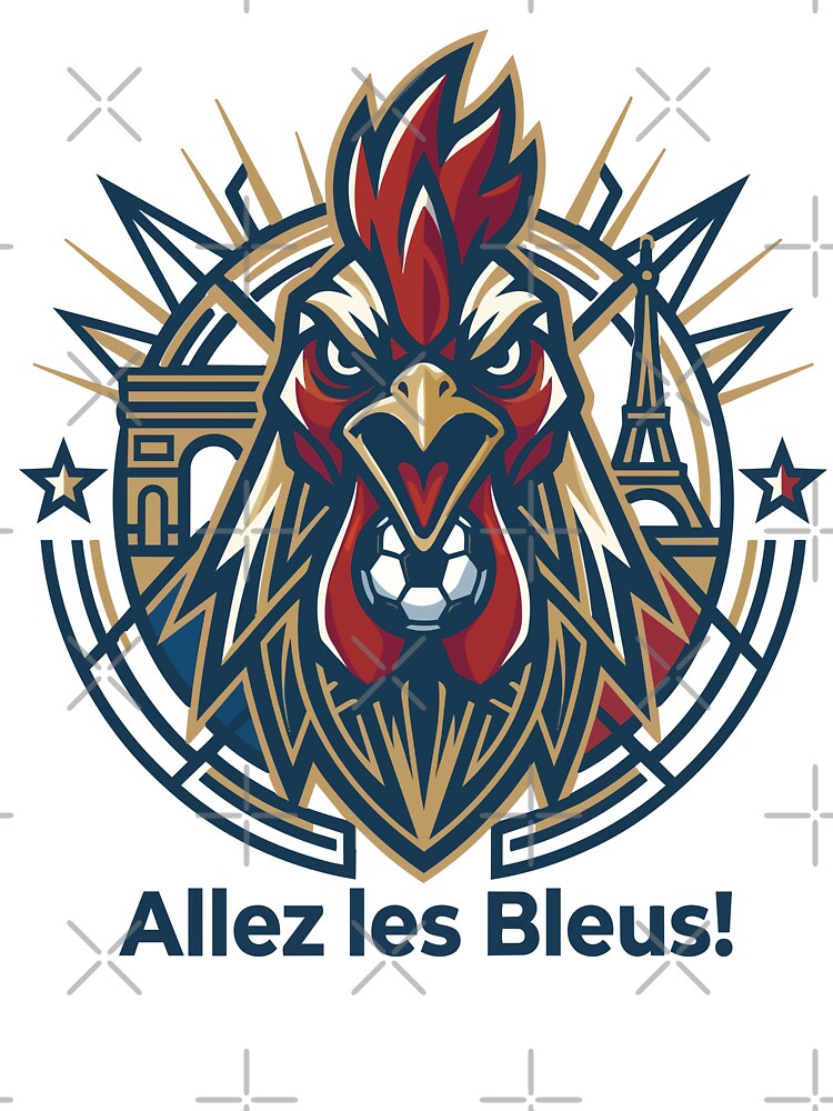 World Cup France Football Rooster by MarcV88