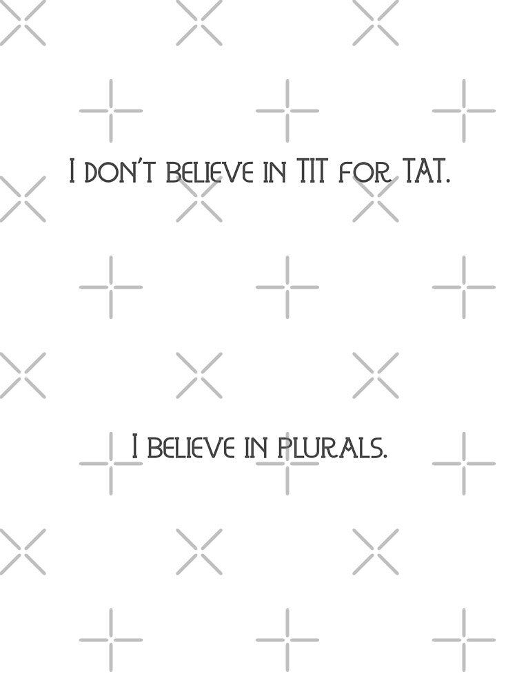 Plurals by QuirkyQuoteMakr