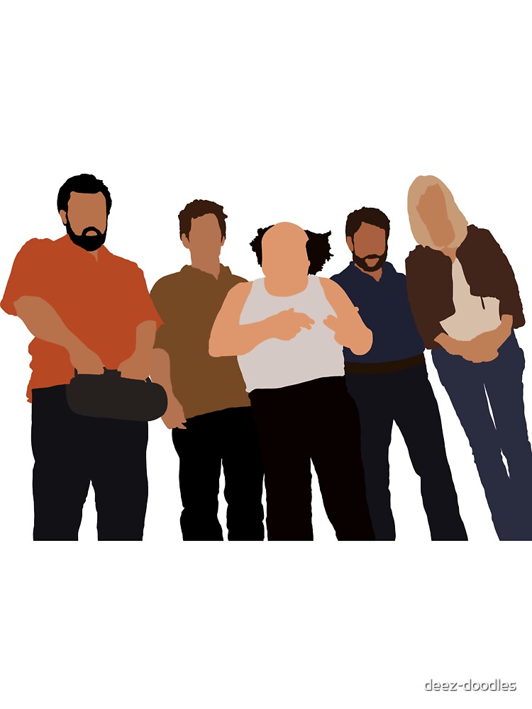 Always Sunny Gang by deez-doodles