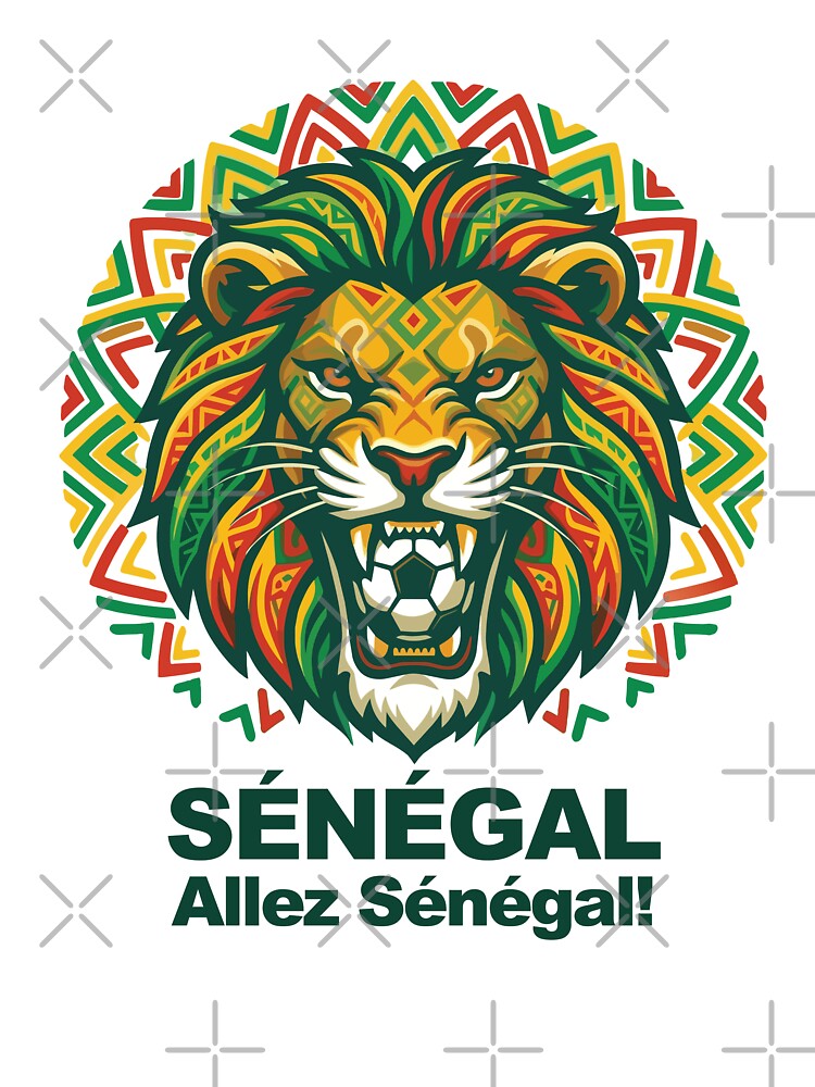 World Cup Senegal Football Lion by MarcV88