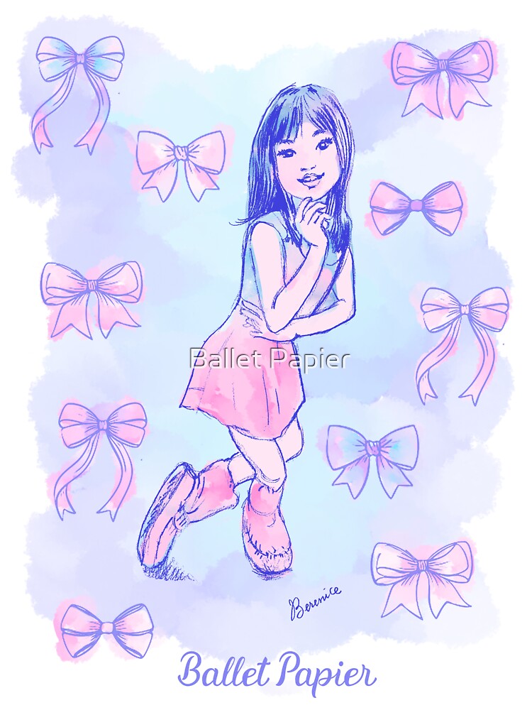 Cute Little Ballerina by Ballet Papier
