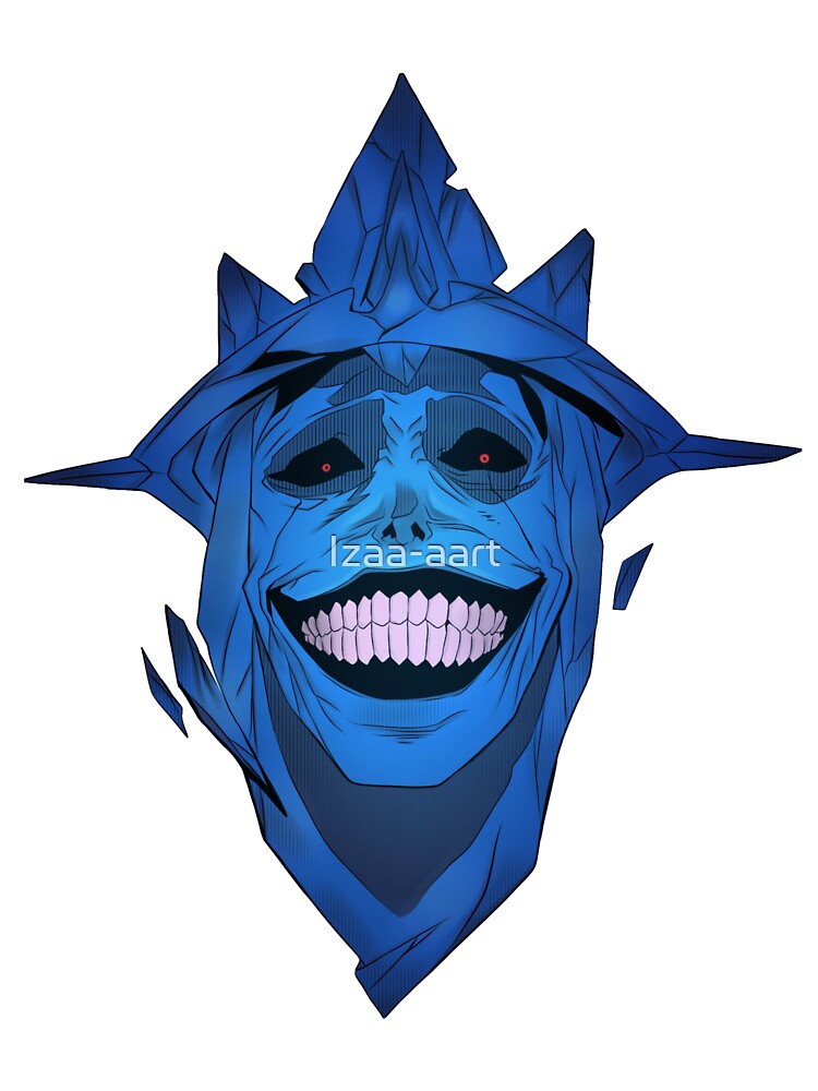 Scribble Blue Villain by Izaa-aart